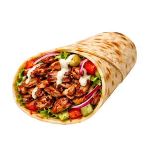 Lamb Doner Wrap Medium